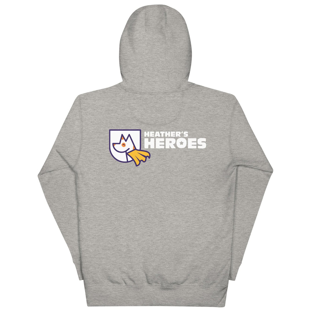 heather　804045サイドアクリル Cotton blend hoodie – Heather's Heroes