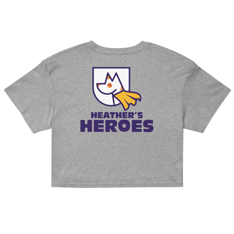 Women's crop top – Heather's Heroes